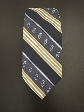 Chick-Fil-A Team Style 100%Silk Striped Logo Tie.
